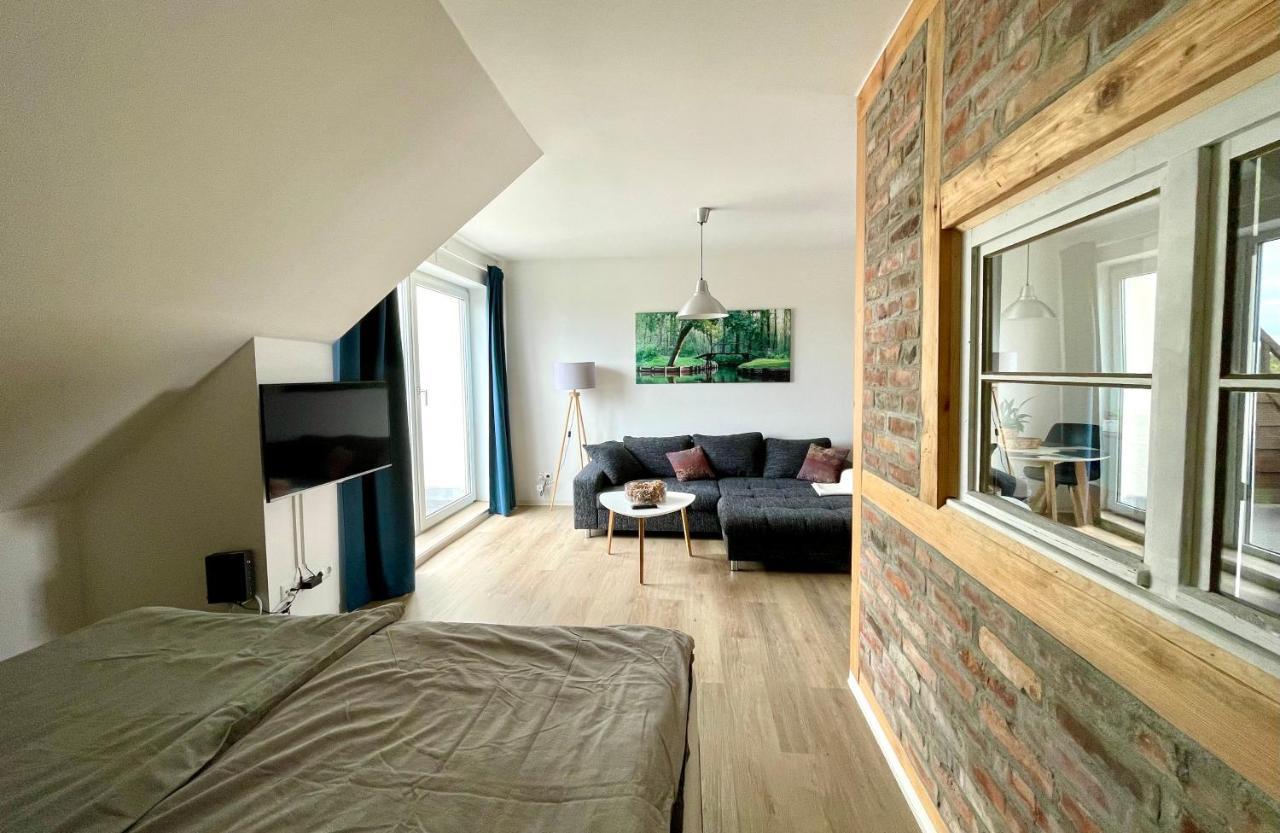 Modernes Appartment Mit Sauna Nahe Burg Im Spreewald Vetschau Eksteriør bilde