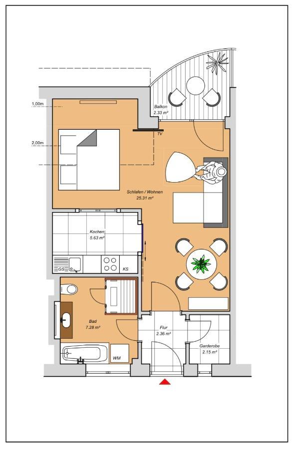 Modernes Appartment Mit Sauna Nahe Burg Im Spreewald Vetschau Eksteriør bilde